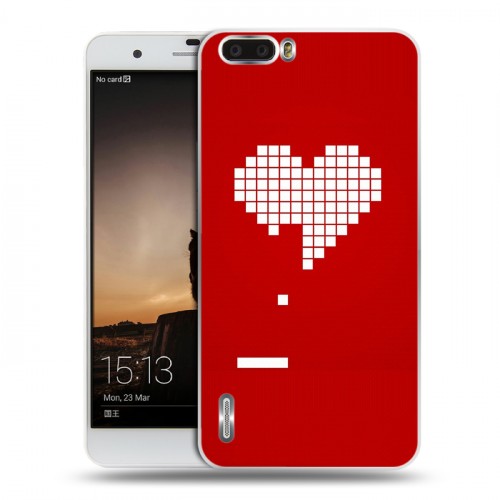 Дизайнерский пластиковый чехол для Huawei Honor 6 Plus День Святого Валентина