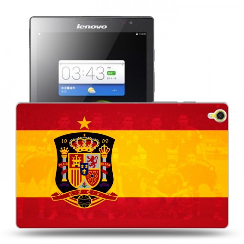 Дизайнерский силиконовый чехол для Lenovo Tab S8 флаг Испании