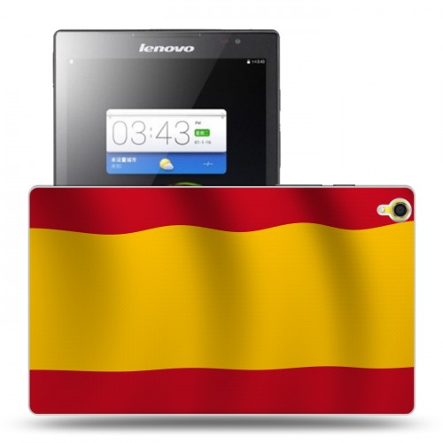 Дизайнерский силиконовый чехол для Lenovo Tab S8 флаг Испании