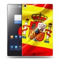 Дизайнерский силиконовый чехол для Lenovo Tab S8 Флаг Испании
