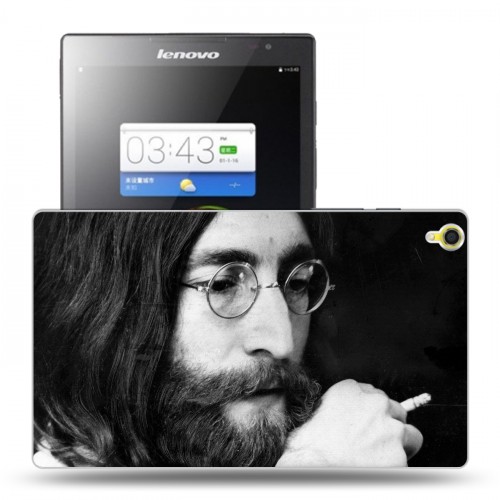 Дизайнерский силиконовый чехол для Lenovo Tab S8 Джон Леннон