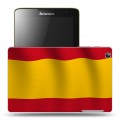 Дизайнерский силиконовый чехол для Lenovo IdeaTab A5500 флаг Испании