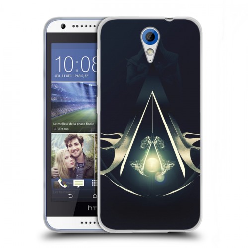 Дизайнерский пластиковый чехол для HTC Desire 620 Assassins Creed