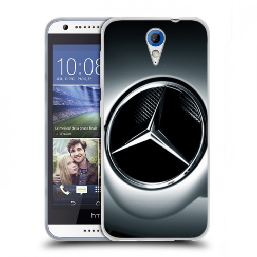 Дизайнерский пластиковый чехол для HTC Desire 620 Mercedes