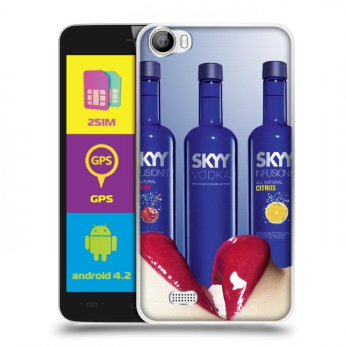 Дизайнерский пластиковый чехол для Explay Rio Skyy Vodka