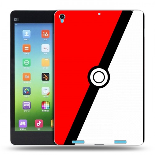 Дизайнерский силиконовый чехол для Xiaomi MiPad Pokemon Go