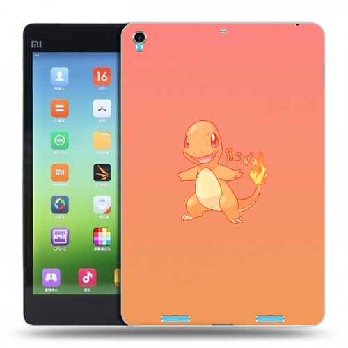 Дизайнерский силиконовый чехол для Xiaomi MiPad Pokemon Go