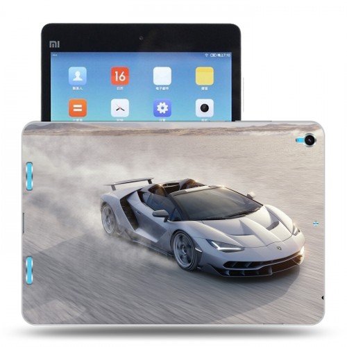 Дизайнерский силиконовый чехол для Xiaomi MiPad Lamborghini
