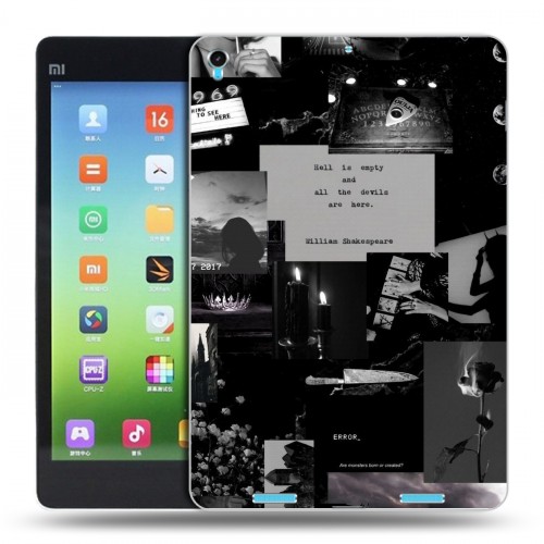 Дизайнерский силиконовый чехол для Xiaomi MiPad Коллаж