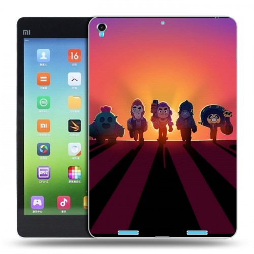 Дизайнерский силиконовый чехол для Xiaomi MiPad Brawl Stars