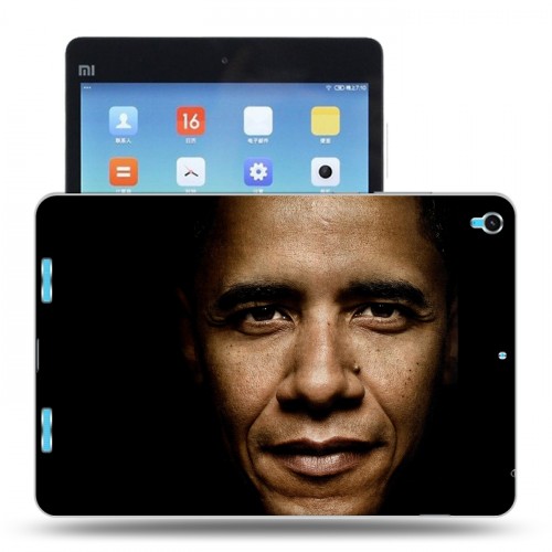Дизайнерский силиконовый чехол для Xiaomi MiPad Барак Обама
