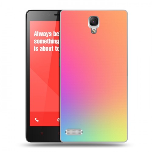 Дизайнерский пластиковый чехол для Xiaomi RedMi Note Креатив дизайн