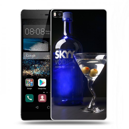 Дизайнерский пластиковый чехол для Huawei P8 Skyy Vodka