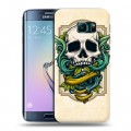 Дизайнерский пластиковый чехол для Samsung Galaxy S6 Edge Таинственные гербы