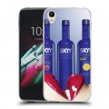 Дизайнерский пластиковый чехол для Alcatel One Touch Idol 3 (4.7) Skyy Vodka