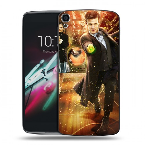 Дизайнерский пластиковый чехол для Alcatel One Touch Idol 3 (5.5) Доктор Кто