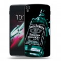 Дизайнерский пластиковый чехол для Alcatel One Touch Idol 3 (5.5) Jack Daniels