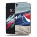 Дизайнерский пластиковый чехол для Alcatel One Touch Idol 3 (5.5) Pepsi