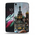 Дизайнерский пластиковый чехол для Alcatel One Touch Idol 3 (5.5) Санкт-Петербург