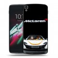 Дизайнерский пластиковый чехол для Alcatel One Touch Idol 3 (5.5) McLaren