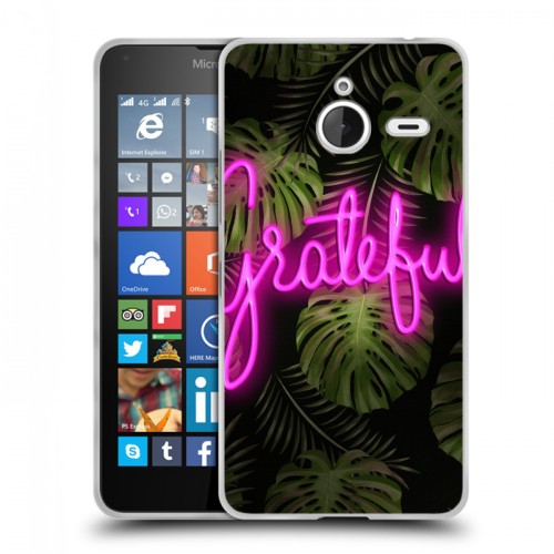 Дизайнерский пластиковый чехол для Microsoft Lumia 640 XL дизайнерские надписи