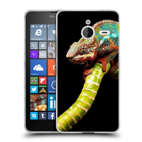 Дизайнерский пластиковый чехол для Microsoft Lumia 640 XL Ящерицы