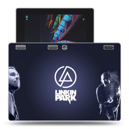 Дизайнерский силиконовый чехол для Lenovo Tab 2 A10 Linkin Park