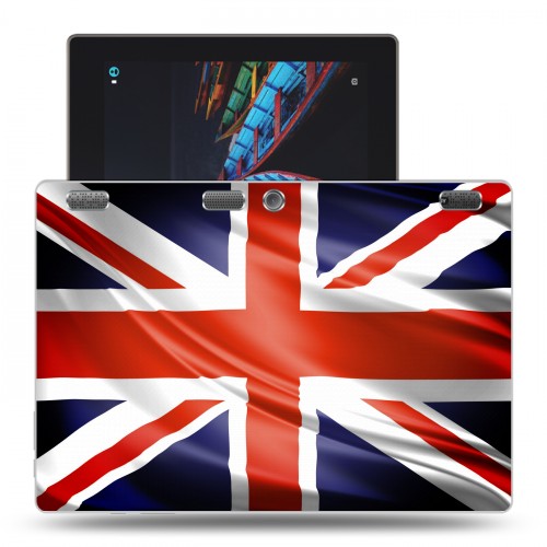 Дизайнерский силиконовый чехол для Lenovo Tab 2 A10 флаг Британии