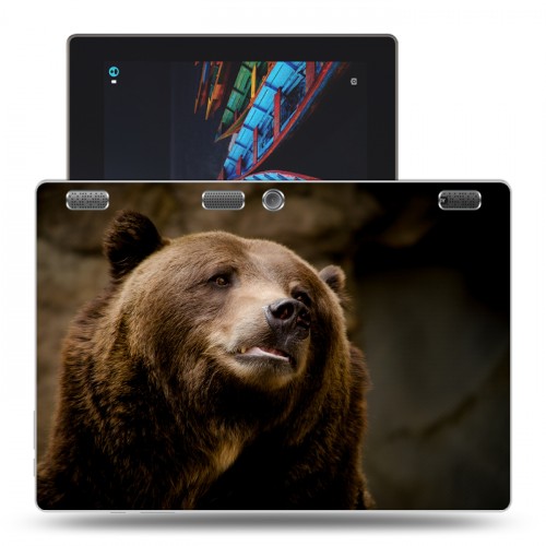Дизайнерский силиконовый чехол для Lenovo Tab 2 A10 Медведи
