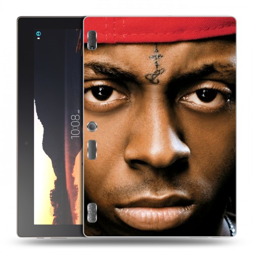 Дизайнерский силиконовый чехол для Lenovo Tab 2 A10 Lil Wayne