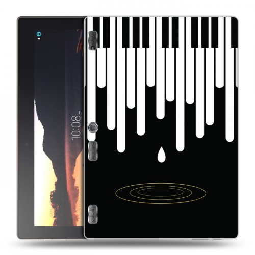 Дизайнерский силиконовый чехол для Lenovo Tab 2 A10 Дизайнерское пианино