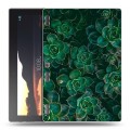 Дизайнерский силиконовый чехол для Lenovo Tab 2 A10 Нуарные листья