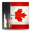 Дизайнерский силиконовый чехол для Lenovo Tab 2 A10 Флаг Канады