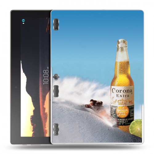 Дизайнерский силиконовый чехол для Lenovo Tab 2 A10 Corona
