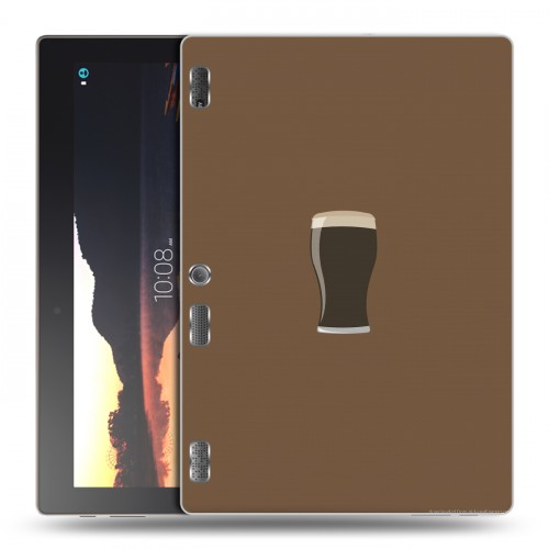 Дизайнерский силиконовый чехол для Lenovo Tab 2 A10 Guinness