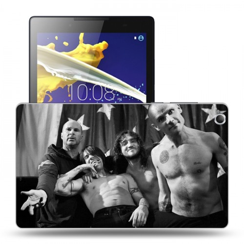 Дизайнерский силиконовый чехол для Lenovo Tab 2 A8 Red Hot Chili Peppers