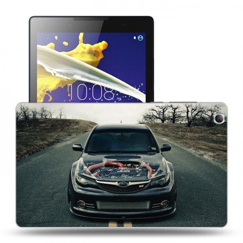 Дизайнерский силиконовый чехол для Lenovo Tab 2 A8 Subaru