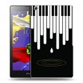 Дизайнерский силиконовый чехол для Lenovo Tab 2 A8 Дизайнерское пианино
