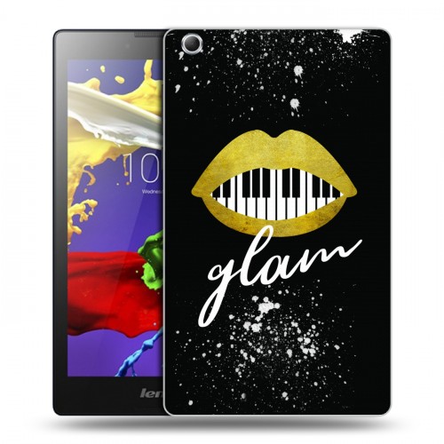 Дизайнерский силиконовый чехол для Lenovo Tab 2 A8 Дизайнерское пианино