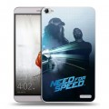 Дизайнерский пластиковый чехол для Huawei MediaPad X2 Need For Speed
