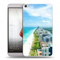 Дизайнерский пластиковый чехол для Huawei MediaPad X2 пляж