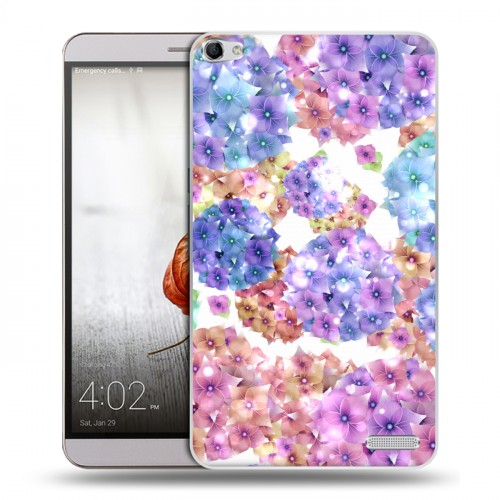 Дизайнерский пластиковый чехол для Huawei MediaPad X2 Органические цветы