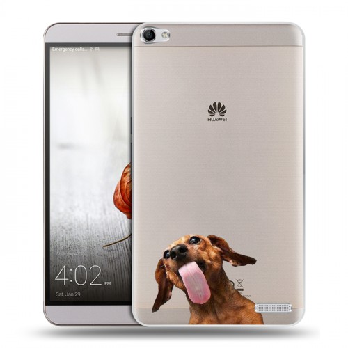 Дизайнерский пластиковый чехол для Huawei MediaPad X2 Мятные звери