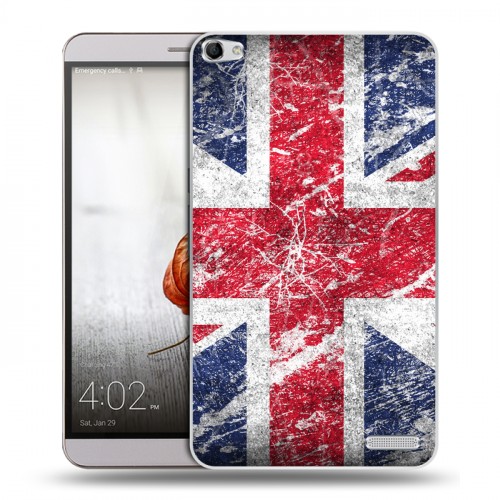 Дизайнерский пластиковый чехол для Huawei MediaPad X2 Флаг Британии