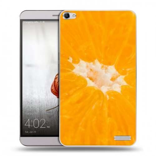Дизайнерский пластиковый чехол для Huawei MediaPad X2 Апельсины