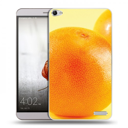 Дизайнерский пластиковый чехол для Huawei MediaPad X2 Апельсины
