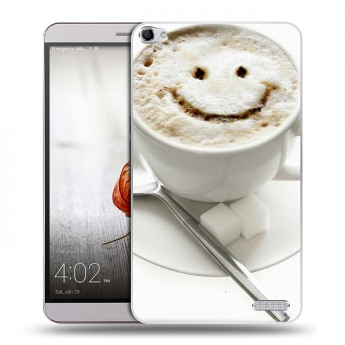 Дизайнерский пластиковый чехол для Huawei MediaPad X2 Кофе напиток