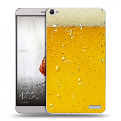 Дизайнерский пластиковый чехол для Huawei MediaPad X2 Пузырьки пива