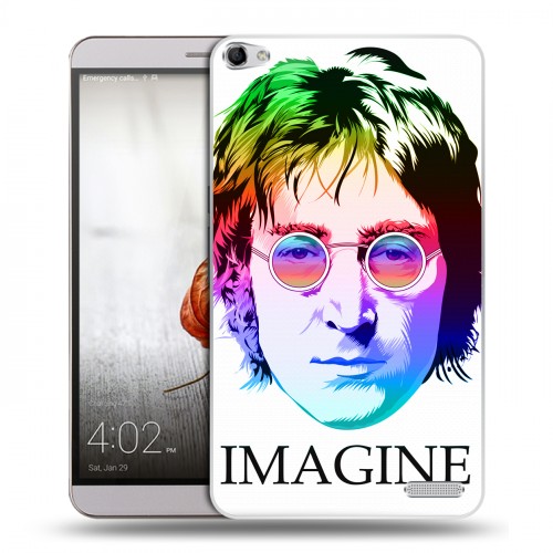 Дизайнерский пластиковый чехол для Huawei MediaPad X2 Джон Леннон