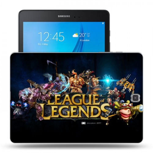 Дизайнерский силиконовый чехол для Samsung Galaxy Tab A 9.7 League of Legends